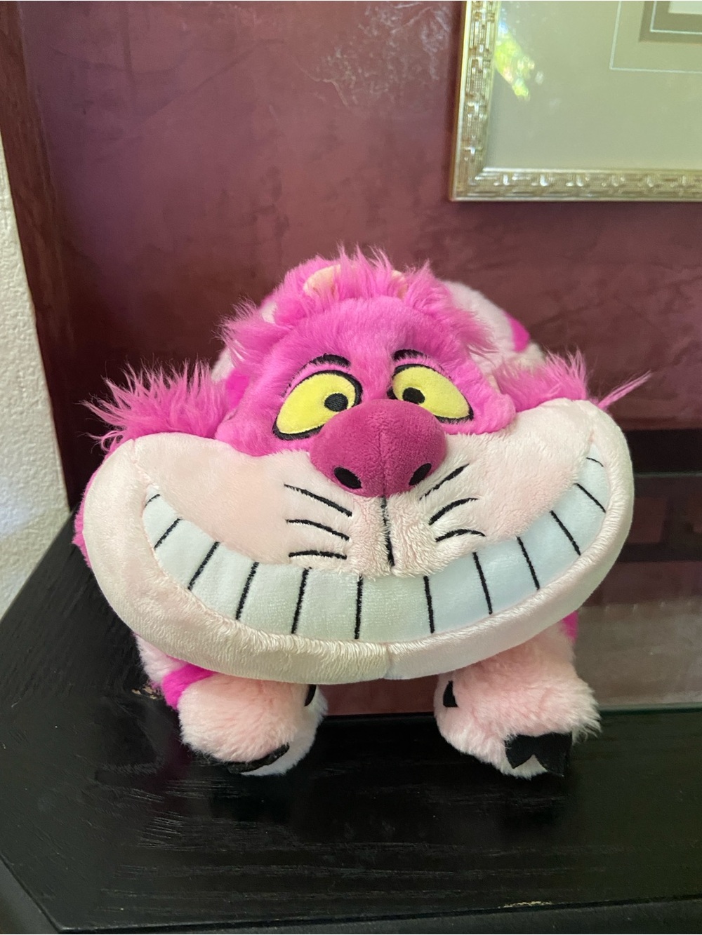 Disney Store Exclusive Authentic Cheshire Cat Plush 18" Alice in wonderland